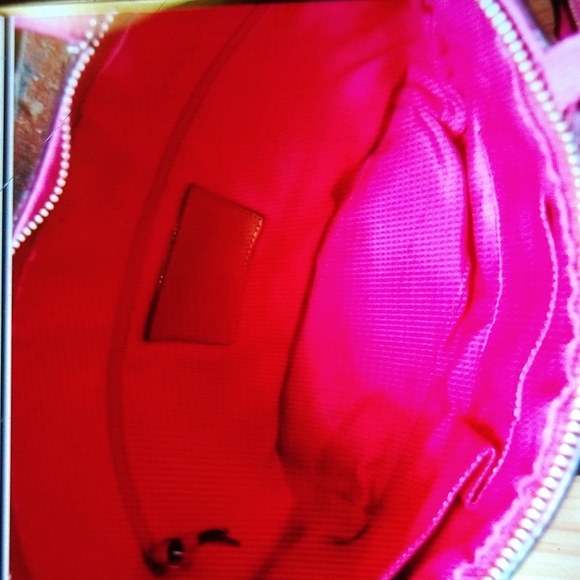 Vintage coach signature striped tote and shoulder bag. - Picture 5 of 10